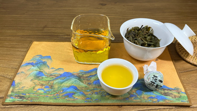 Raw puerh tea