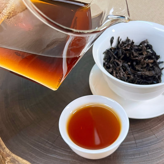 2018 LaoBanZhang Ripe Puerh Loose Leaf Tea