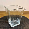 Square Hammered Texture Gong Fu Tea Glass Pitcher 190ml
