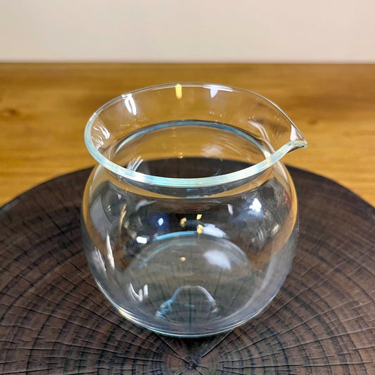 Round Gong Fu Tea Glass Pitcher 200ml