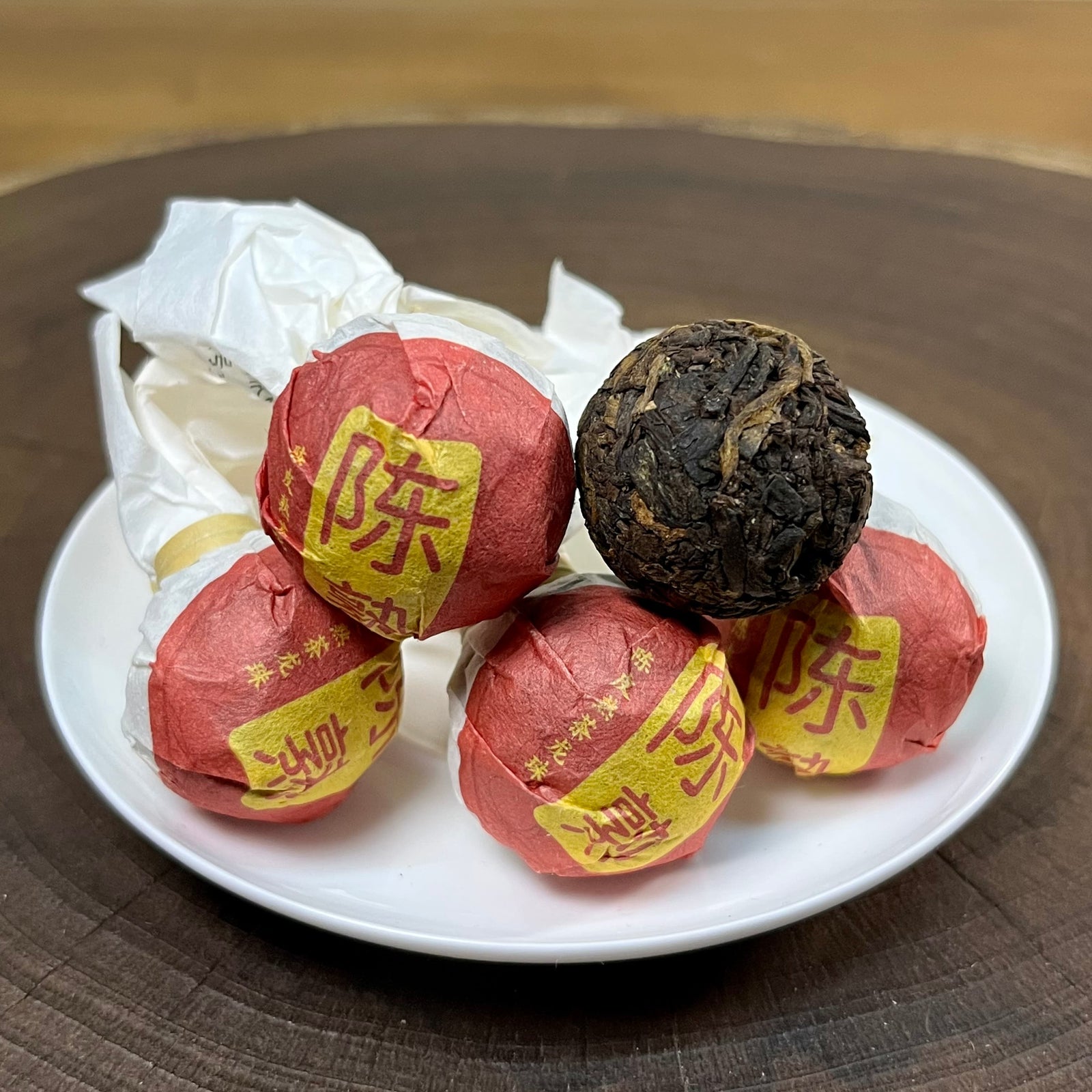 2019 Tangerine Peel Ripe Puerh Tea Balls
