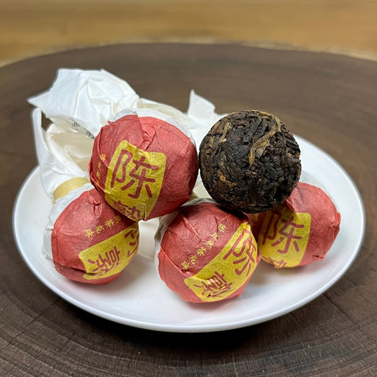2019 Tangerine Peel Ripe Puerh Tea Balls